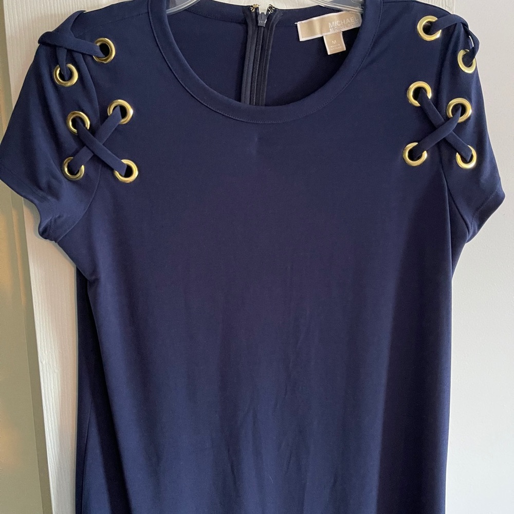 Michael Kors Blue Mini Dress